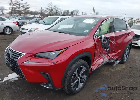 2021 Lexus Nx 300 из США, поврежденный, VIN JTJGARDZ2M5028462